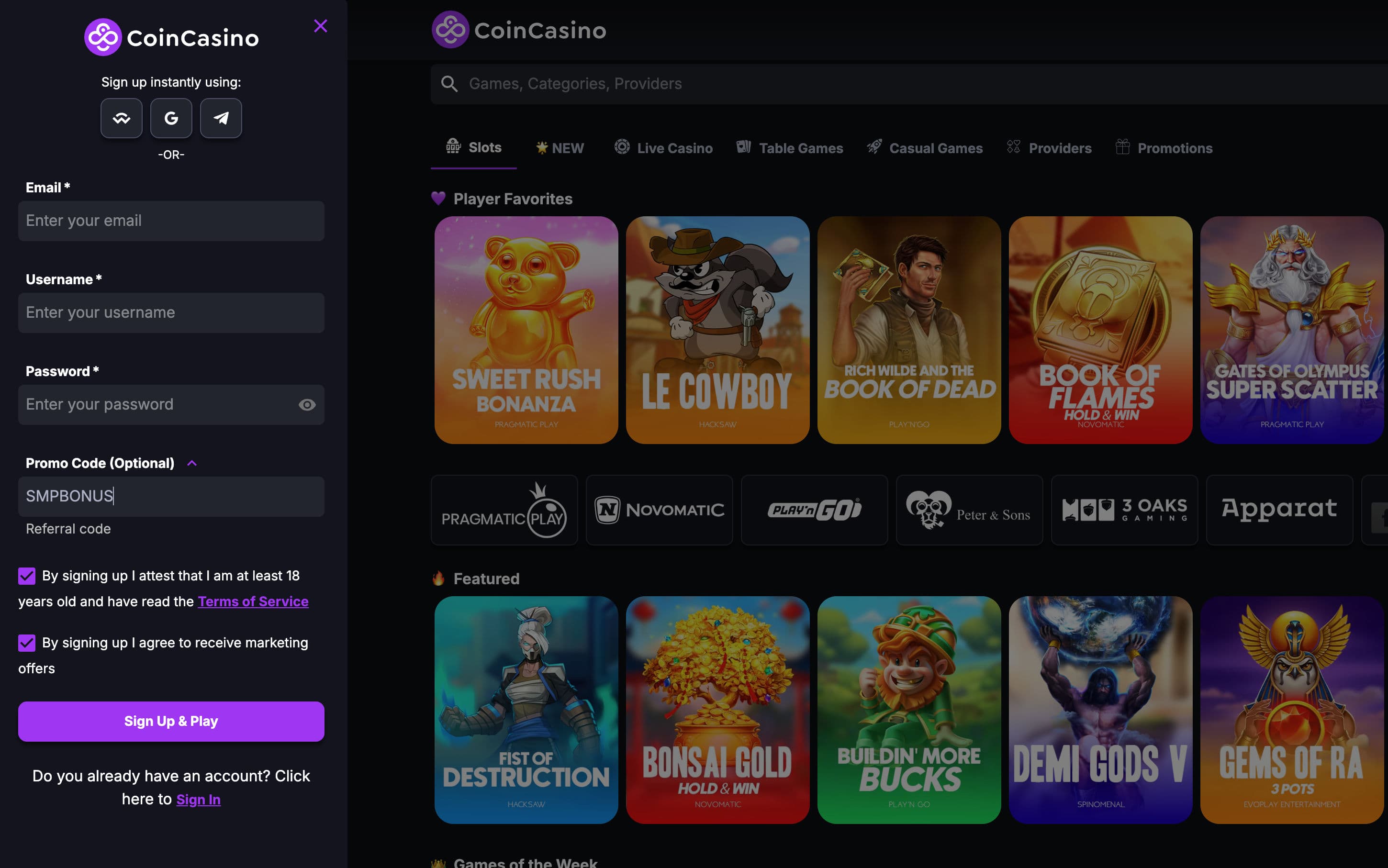 Registration Desktop