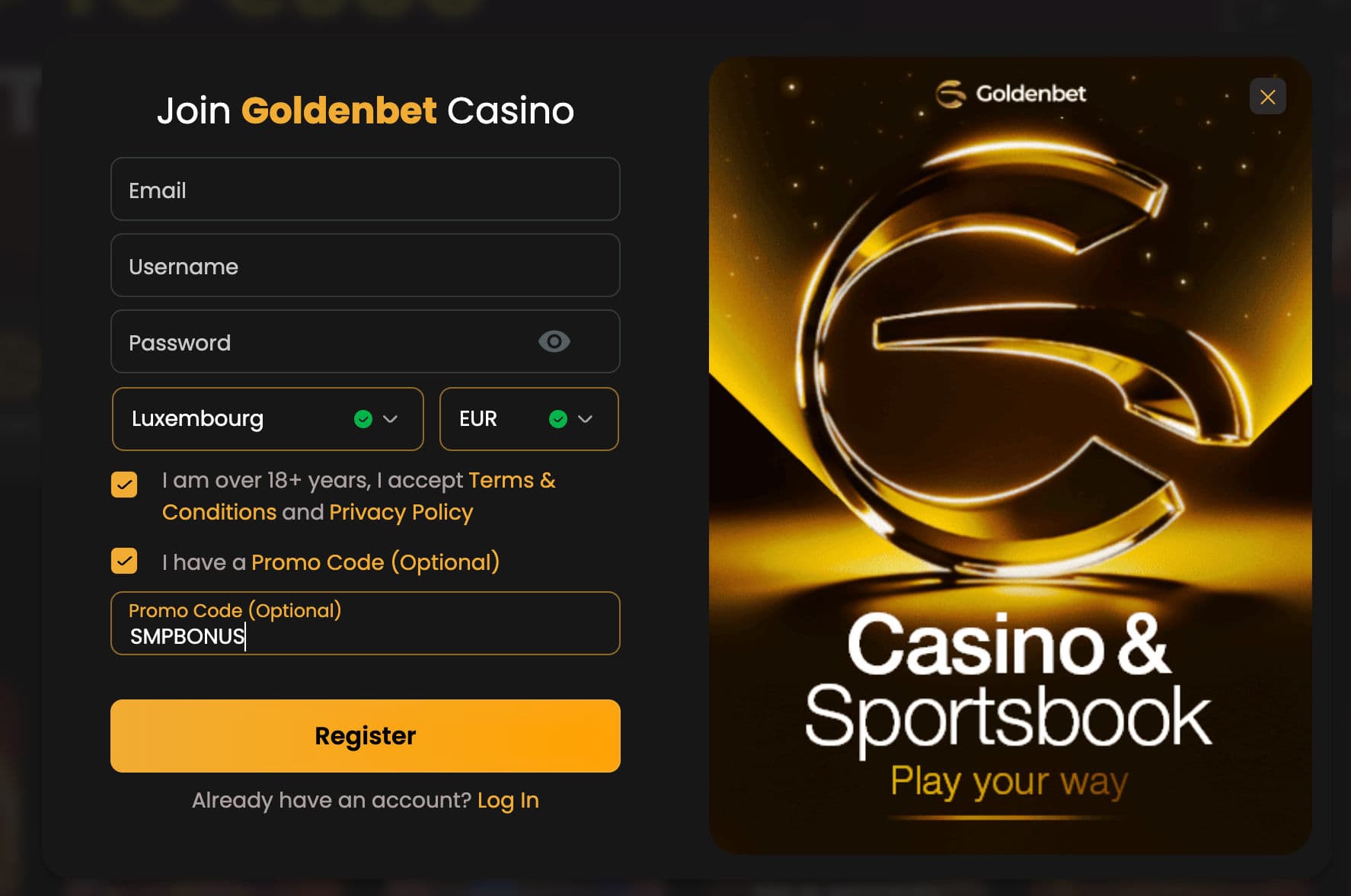 Registration Desktop