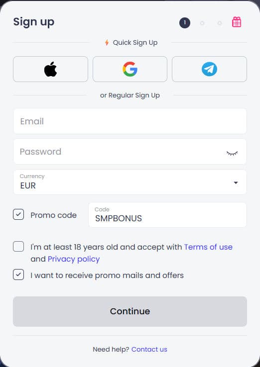 Registration Desktop