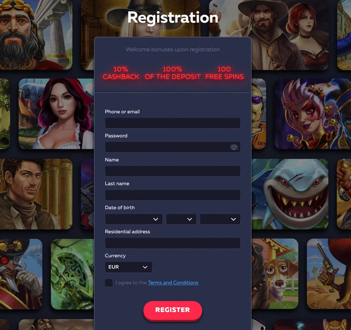 Registration Desktop