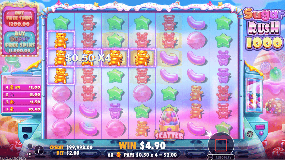 Sugar Rush 1000's Image