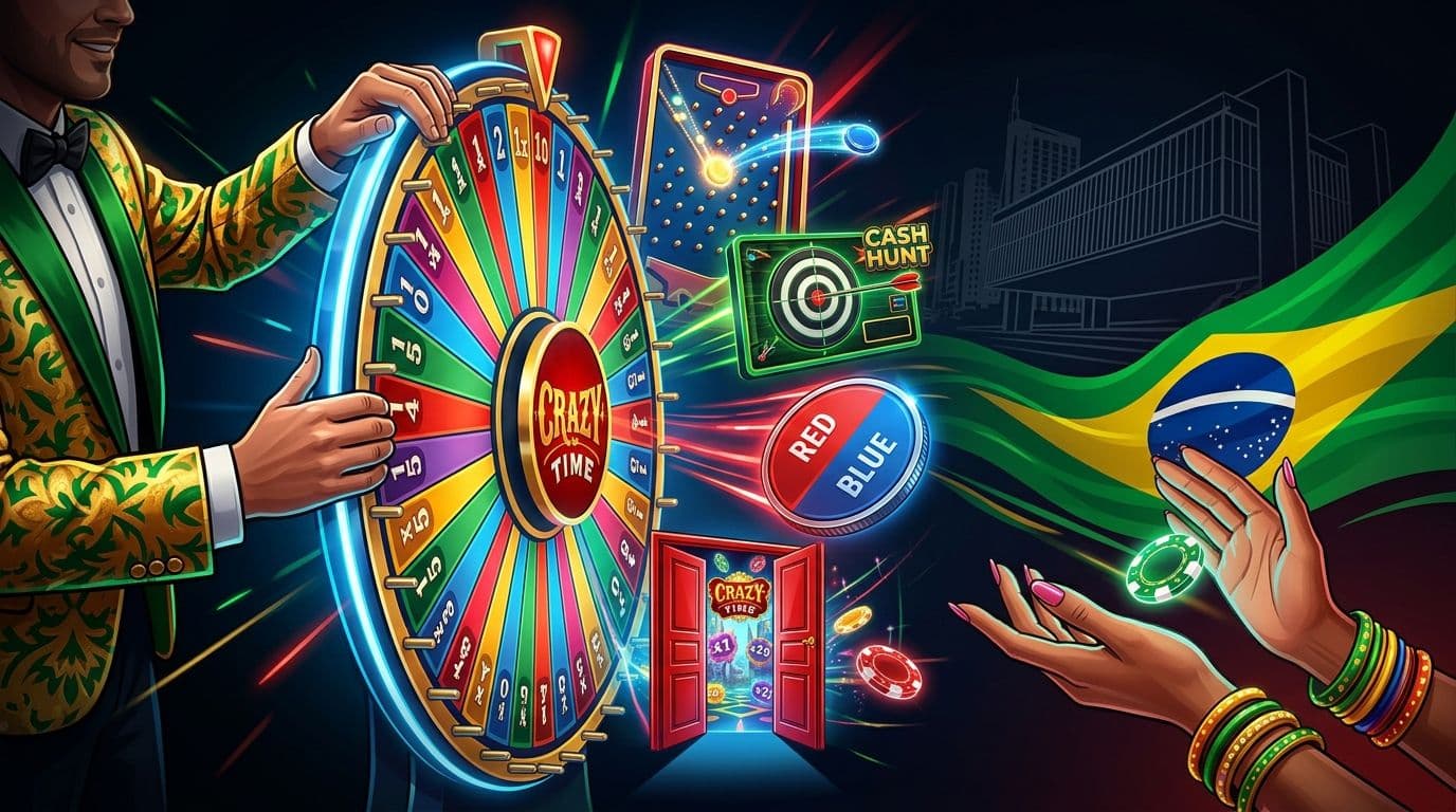 Evolution Debuts Crazy Time Brasil for Local Players