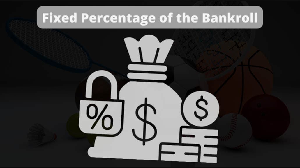Fixed Percentage Betting Strategy for Bankroll Growth