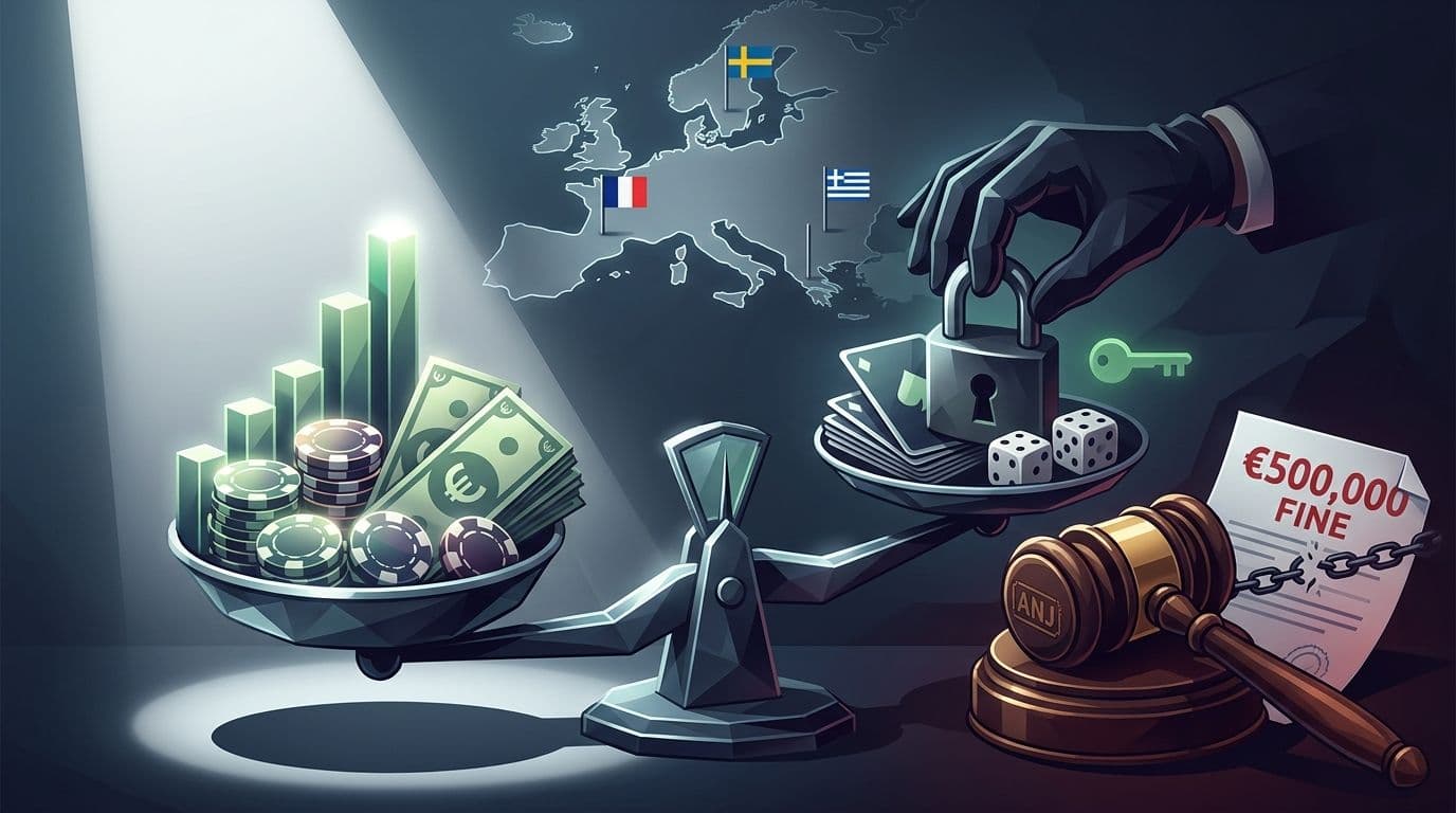 European Gambling Regulation: ANJ Fine & Market Growth