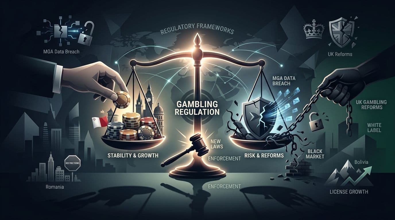 Gambling Regulation News: MGA Breach & UK Reform Shakeup