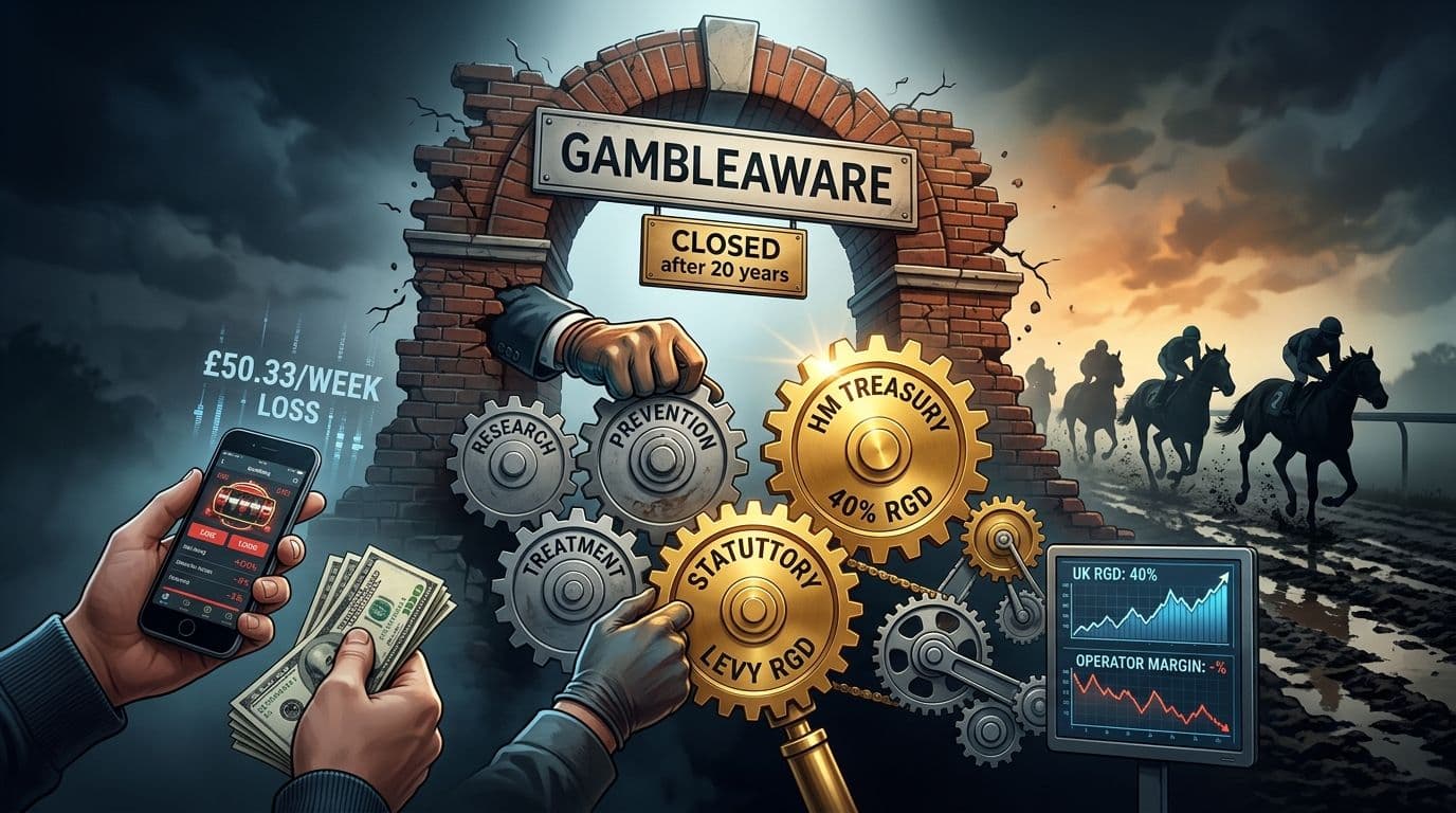 UK Gambling Regulation Overhaul: GambleAware Closes Doors