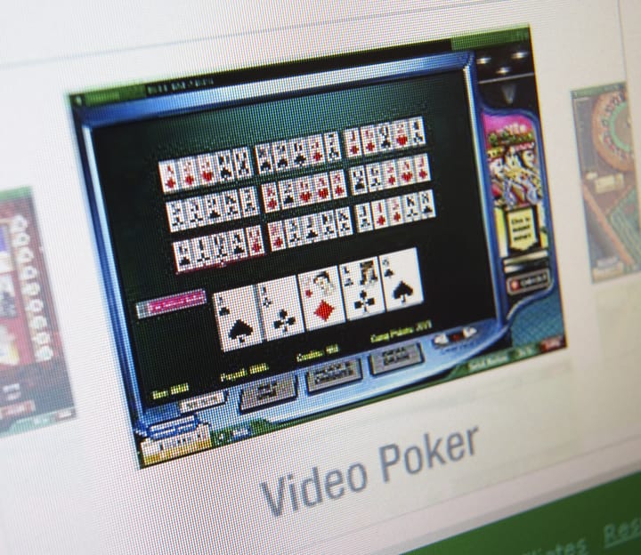 Win at video poker