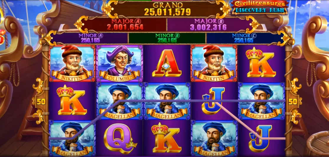 Civil Treasures slot