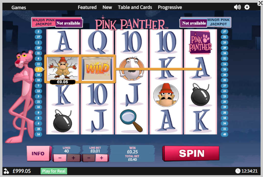 Pink Panther slot