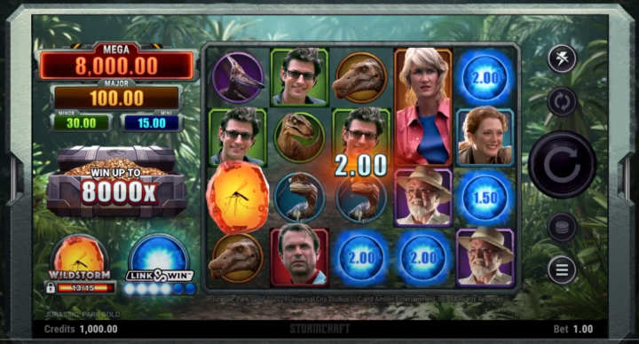 New Jurassic Park Gold slot