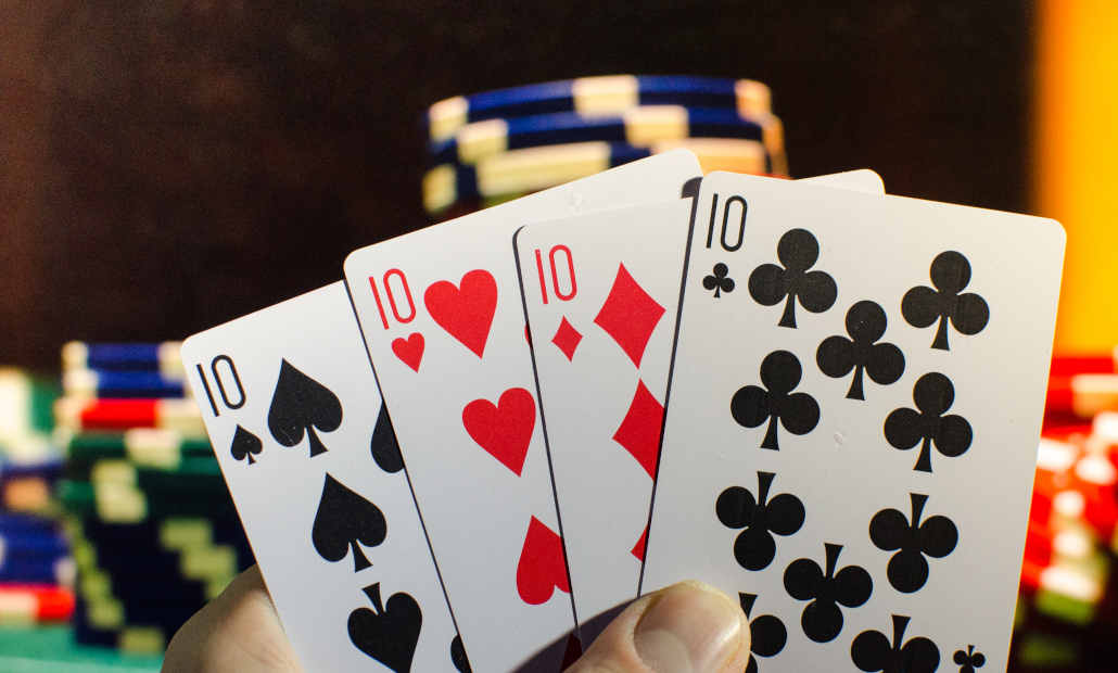 quads - poker hands ranked