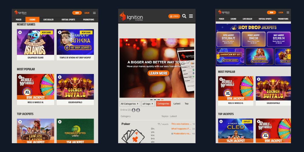 Ignition Casino Mobile