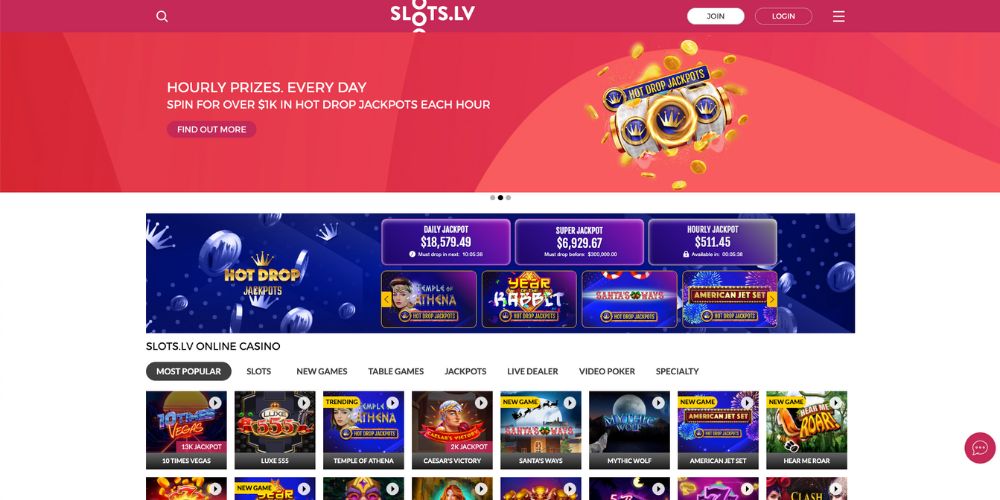 Slots.lv Online Casino Review