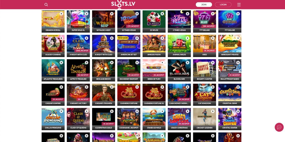 Slots.lv Online Slots