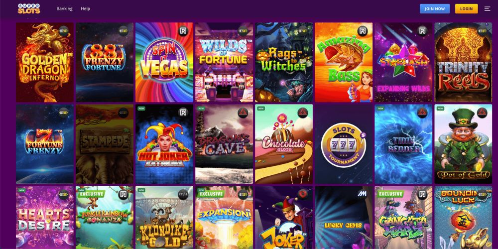 SuperSlots Games