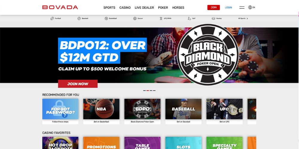 Bovada – The #1 US Gambling Site