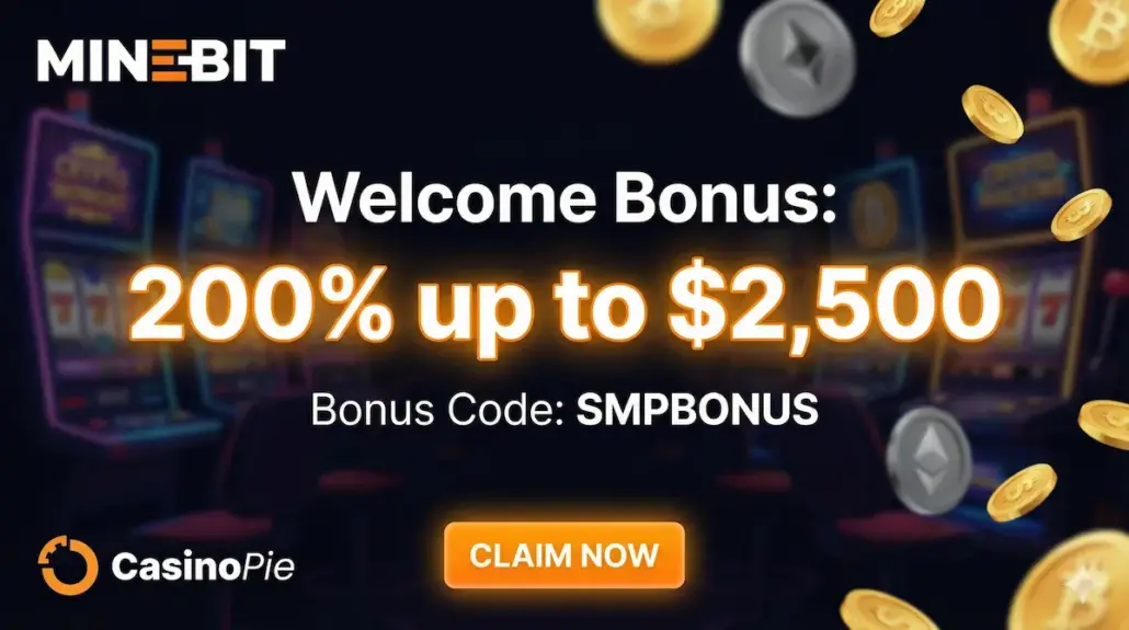 Minebit Bonus Code: SMPBONUS: Get 200% Up To $2,500 - MineBit Review